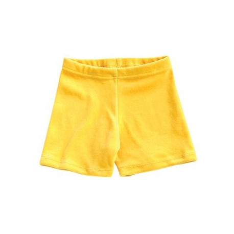 super short enfant en velours jaune super short enfant en velours jaune