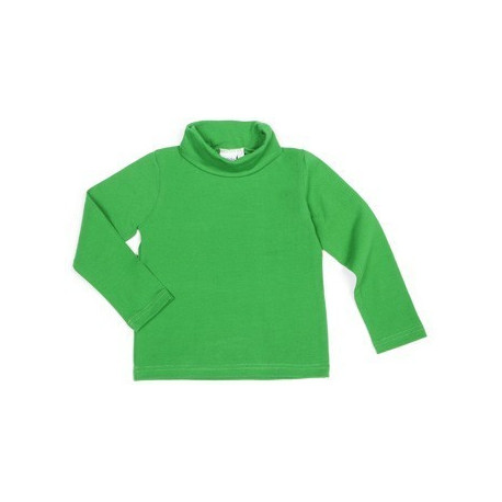 t-shirt col roulé unisexe vert en jersey (122-128) t-shirt col roulé unisexe vert en jersey (122-128)