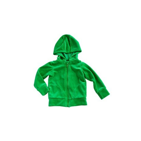 sweat à capuche kids en velours vert sweat à capuche kids en velours vert