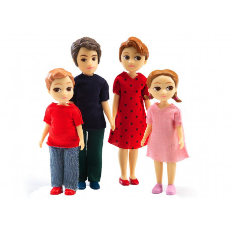 poupées famille de Thomas et Marion - Petit Home by Djeco poupées famille de Thomas et Marion - Petit Home by Djeco