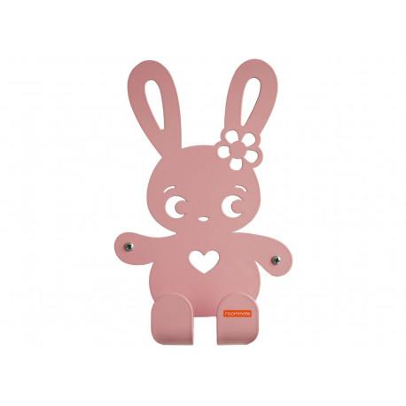 patère lapin Ninus 'pastel rose' patère lapin Ninus 'pastel rose'