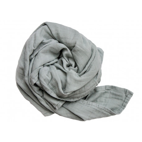 lange tétra en coton bio 'foggy blue' lange tétra en coton bio 'foggy blue'