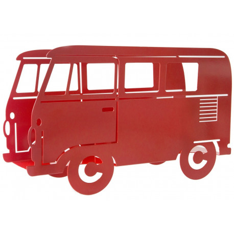 porte-revues 'van' rouge porte-revues 'van' rouge