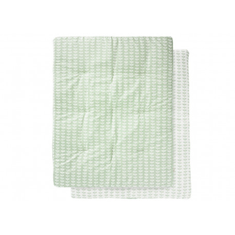 tapis de parc 'Leaves mint' (77x97) tapis de parc 'Leaves mint' (77x97)