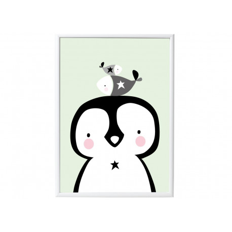 jolie affiche 'pingouin & co' jolie affiche 'pingouin & co'