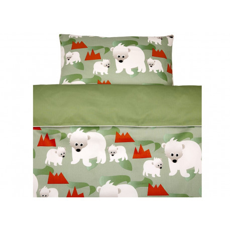 housse de couette lit bébé ours polaires 'Polar' (100x140) housse de couette lit bébé ours polaires 'Polar' (100x140)