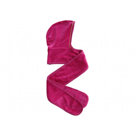 bonnet-écharpe enfant framboise en velours (18m-3a/4-8a) bonnet-écharpe enfant framboise en velours (18m-3a/4-8a)