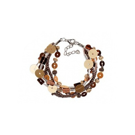 bracelet couleur terre 'Halina' bracelet couleur terre 'Halina'