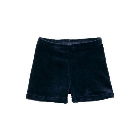 short bébé unisexe en velours bleu rétro short bébé unisexe en velours bleu rétro