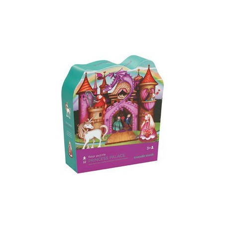 puzzle silhouette 'château de princesse' 32p puzzle silhouette 'château de princesse' 32p