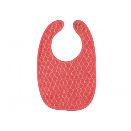 bavoir Izzy sable/rouge bavoir Izzy sable/rouge