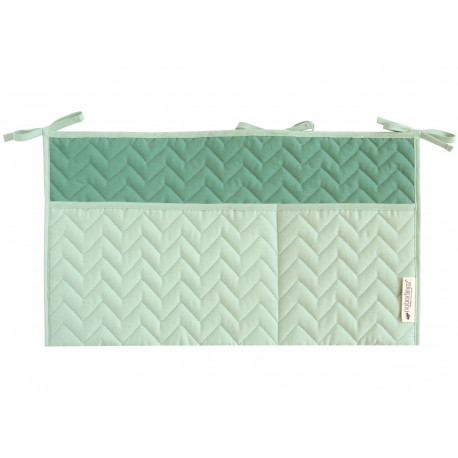 pochette de rangement pour berceau Sevilla 'provence green' pochette de rangement pour berceau Sevilla 'provence green'