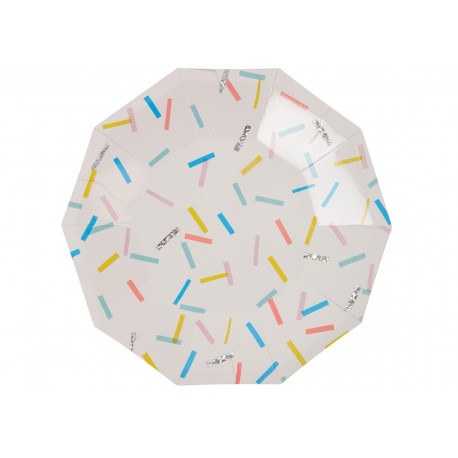 set de 8 petites assiettes 'Sprinkles' set de 8 petites assiettes 'Sprinkles'