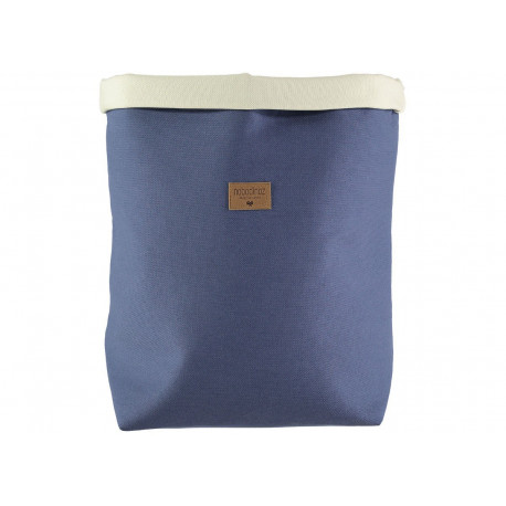 sac à jouets Ali Baba en coton aegean blue - small sac à jouets Ali Baba en coton aegean blue - small
