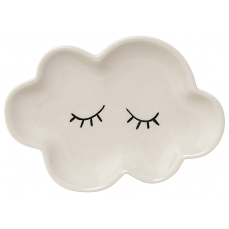 assiette en céramique nuage Smilla white assiette en céramique nuage Smilla white