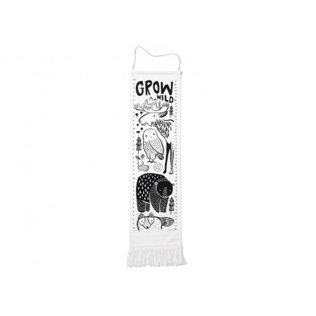 toise en coton bio 'nordic animals' toise en coton bio 'nordic animals'