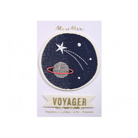 set de 2 transferts textile 'voyager' set de 2 transferts textile 'voyager'