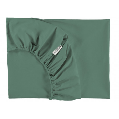 drap-housse berceau 'Alhambra siesta green' 70x140cm drap-housse berceau 'Alhambra siesta green' 70x140cm