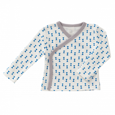 cardigan croisé bébé en coton bio 'Diabolo' cardigan croisé bébé en coton bio 'Diabolo'
