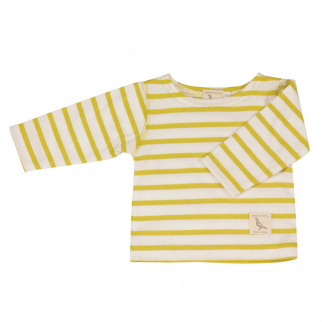 t-shirt bébé à manches longues 'Stripe' coton bio t-shirt bébé à manches longues 'Stripe' coton bio