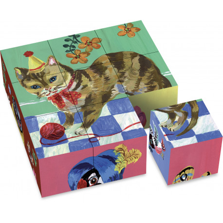 puzzle cubes aux animeaux puzzle cubes aux animeaux