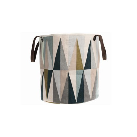 panier de rangement \'Spear\' en coton organique panier de rangement \'Spear\' en coton organique