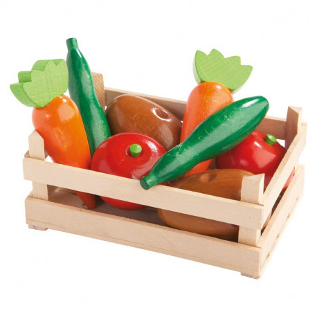 chouette assortiment de légumes en bois chouette assortiment de légumes en bois