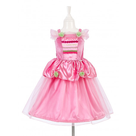 superbe robe rose avec anneau 'Anastasia' (3-4a) superbe robe rose avec anneau 'Anastasia' (3-4a)