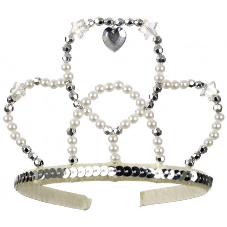 diadème perles princesse Libby diadème perles princesse Libby