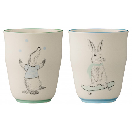 set de 2 tasses en céramique 'Marius Cups' set de 2 tasses en céramique 'Marius Cups'
