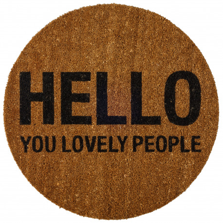 paillasson 'Hello You Lovely People' paillasson 'Hello You Lovely People'