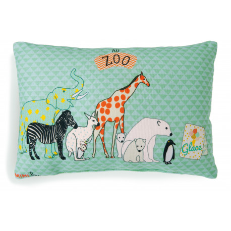 magnifique mini-coussin 'Zoo' magnifique mini-coussin 'Zoo'