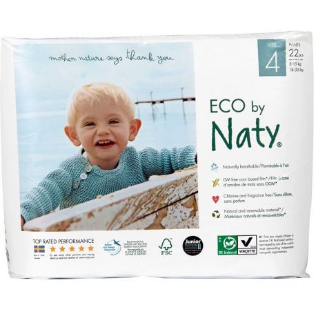 Culottes d'apprentissage écologiques - taille 4 maxi/maxi Plus (8-15 kg) - 22 pcs Culottes d'apprentissage écologiques - taille 4 maxi/maxi Plus (8-15 kg) - 22 pcs