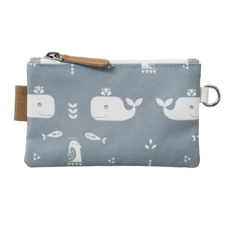 Porte-monnaie - Whale blue fog Porte-monnaie - Whale blue fog