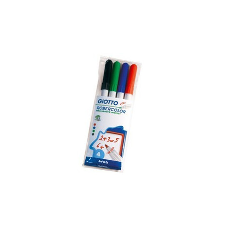 set de 4 feutres tableau blanc 'Robercolor' set de 4 feutres tableau blanc 'Robercolor'