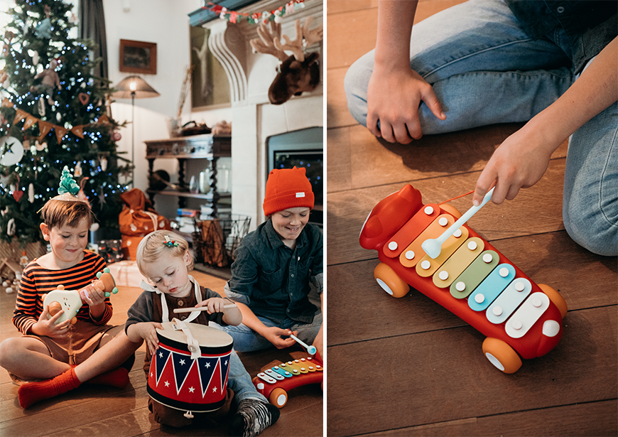 muziekinstrumenten kerstconcert muzikaal speelgoed