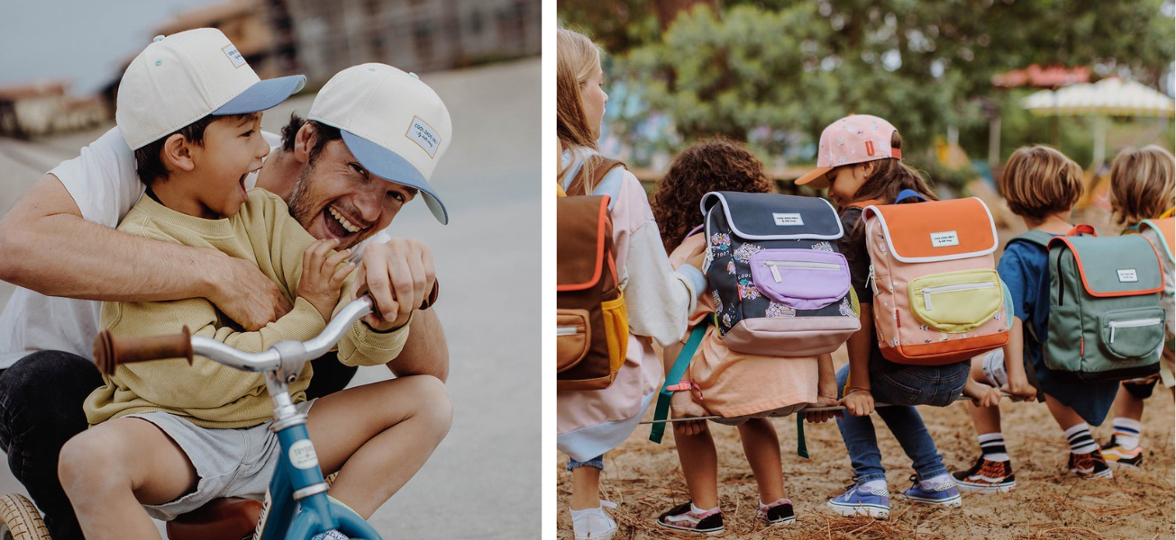 Casquettes et cartables pour enfant de Hello Hossy