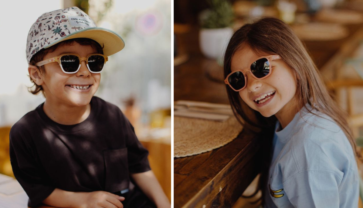 lunettes de soleil colorées pour enfant de Hello hossy