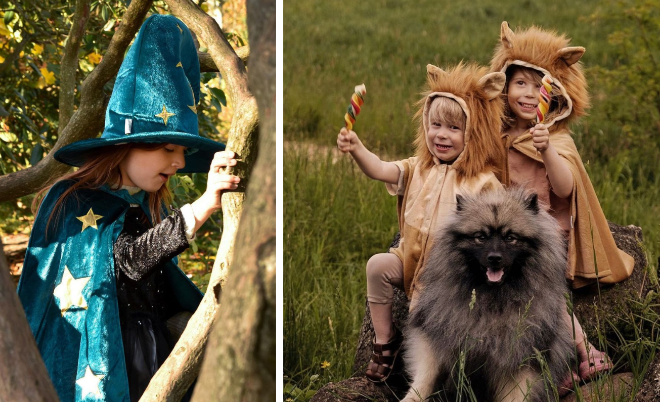 Den Goda Fen kinderkostuums