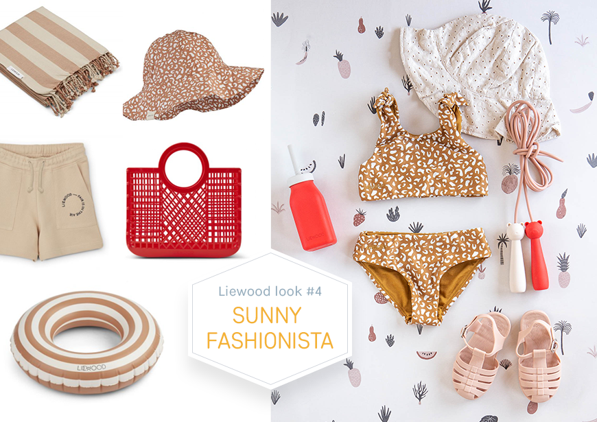 Liewood zomerlook SUNNY FASHIONISTA de kleine zebra