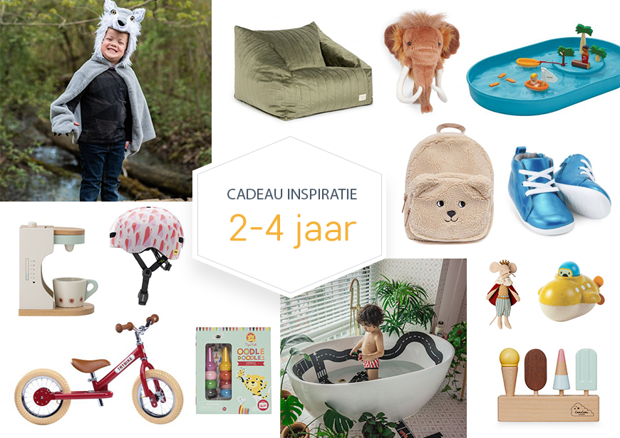 2 jaar 3 jaar 4 jaar cadeautip leukste cadeau