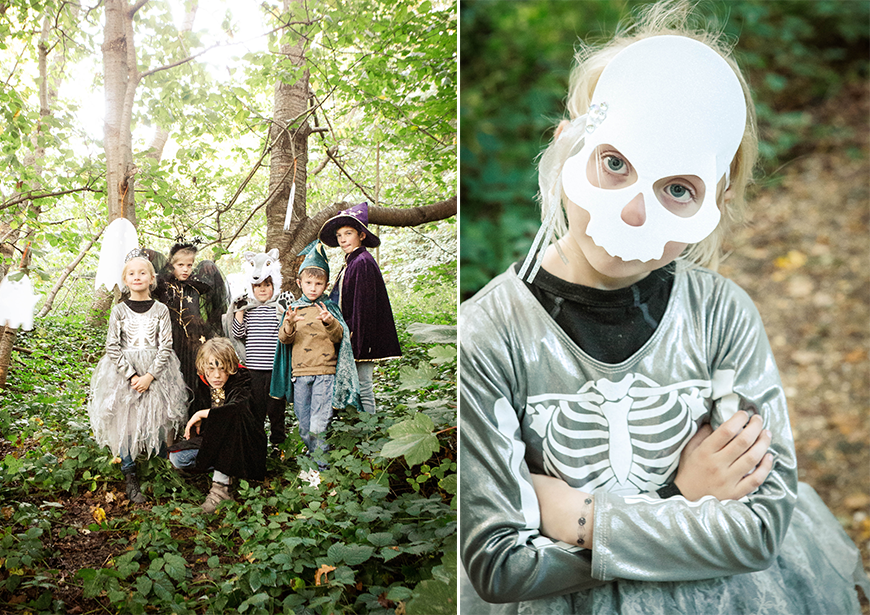 halloween tocht de kleine zebra