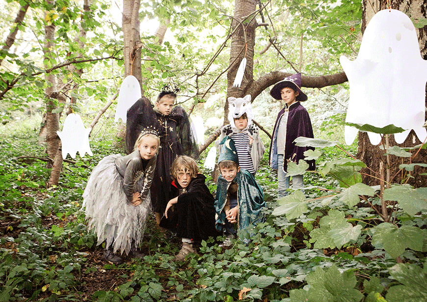 halloween de kleine zebra spookjesbos inspiratie verkleden