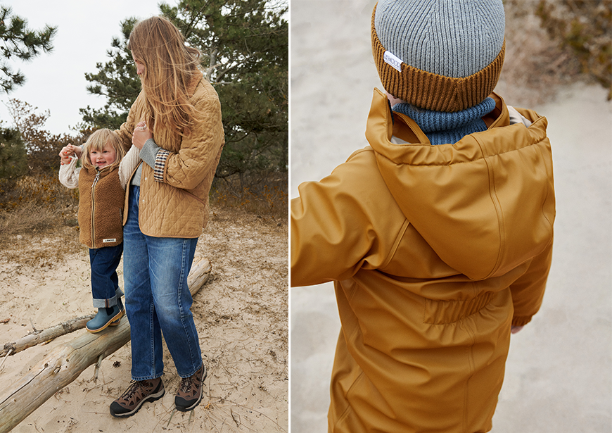 liewood outerwear collectie winterjas regenpak de kleinezebra fall 2021