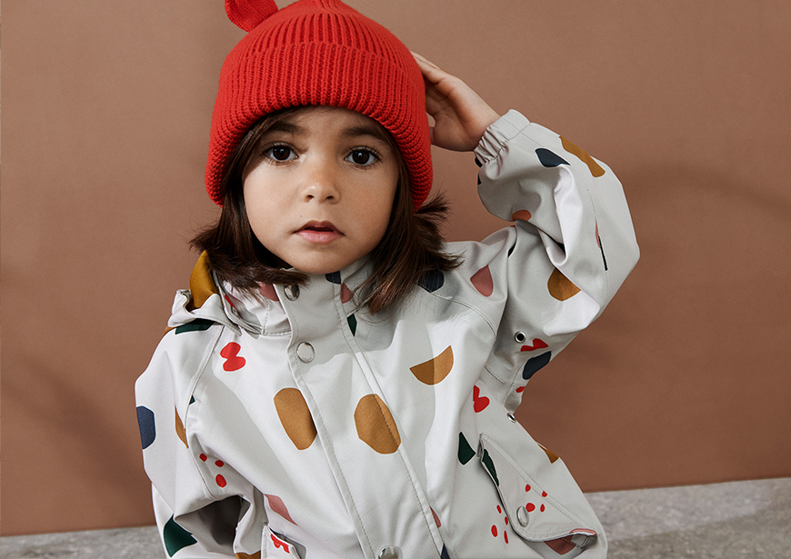 liewood outerwear collectie winterjas regenpak de kleinezebra fall 2021