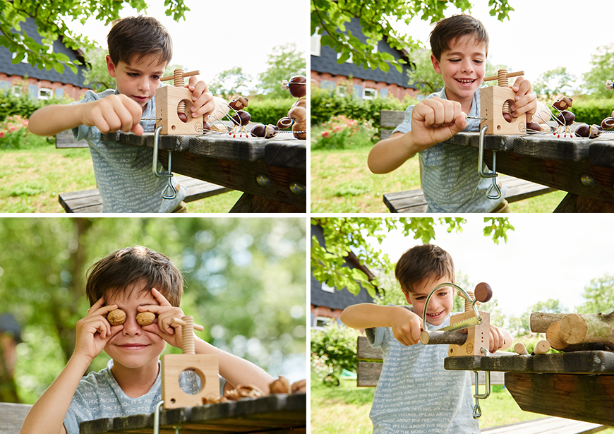 terra kids bankschroef voor kinderen hout haba