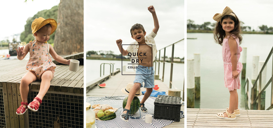 quickdry collectie zomerschoenen waterschoenen waterresitent leder