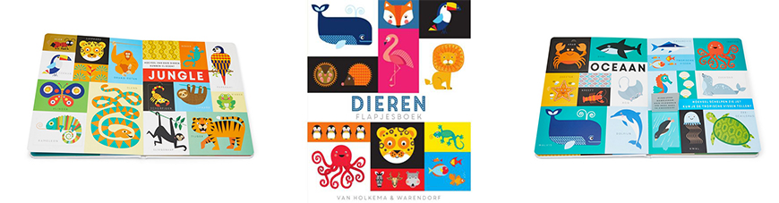 flapjesboek kindjes dieren